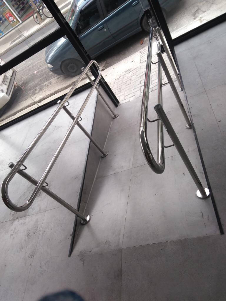 Corrimão Inox para Rampa