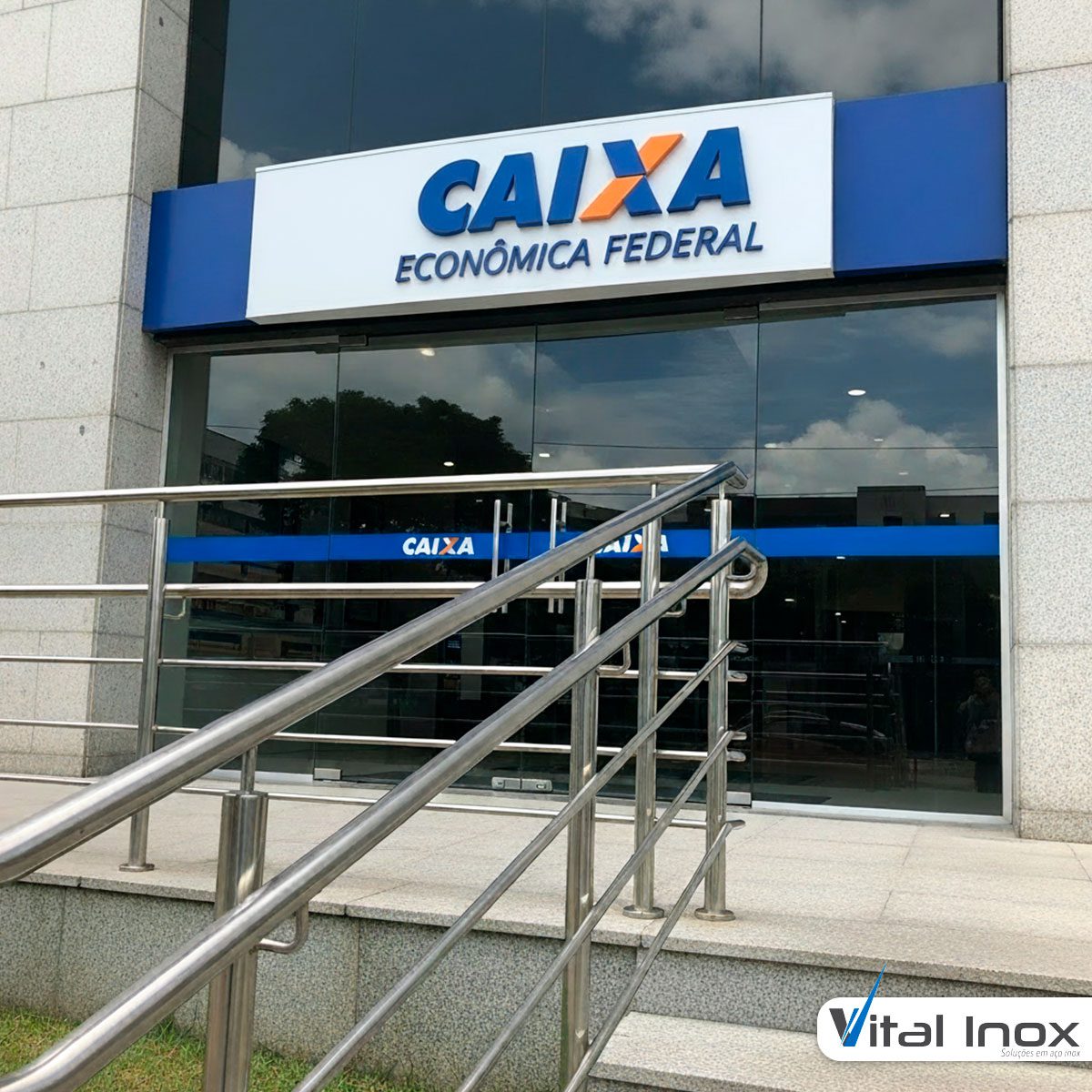 Corrimão Inox