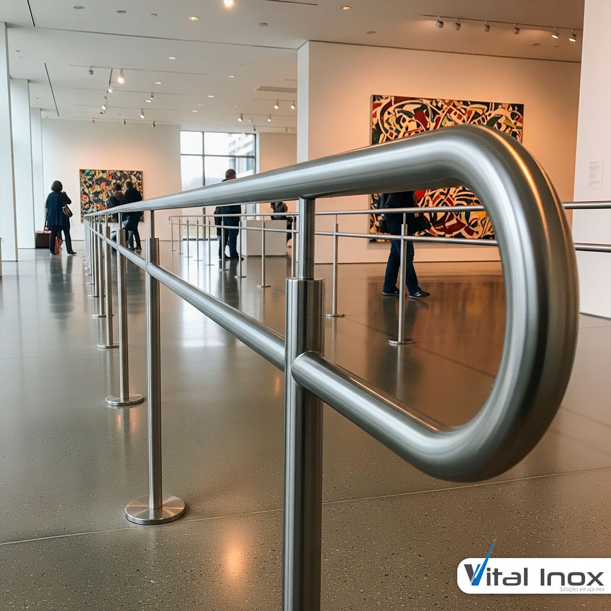 Corrimão Inox