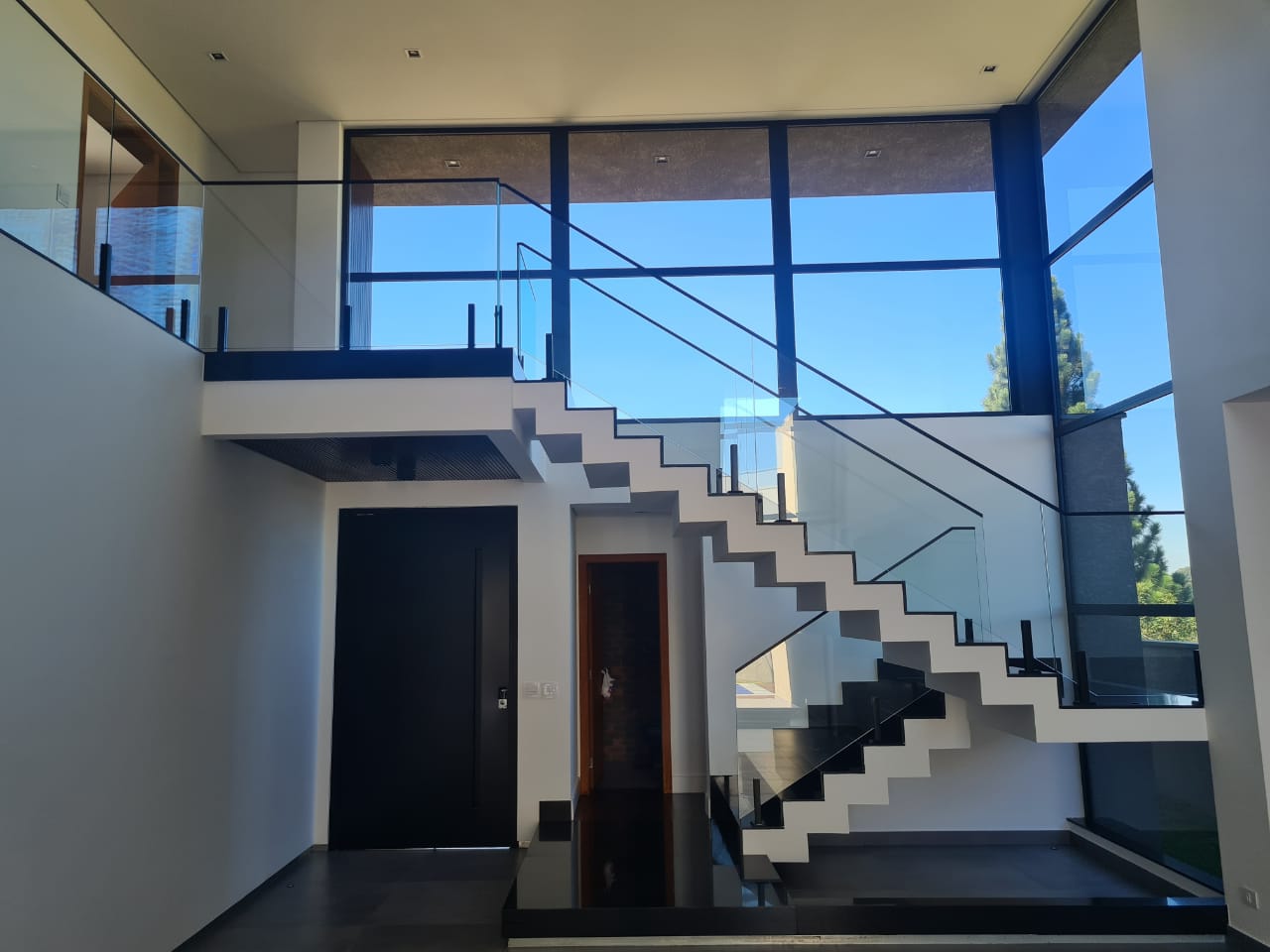 Guarda Corpo de Vidro com Inox
