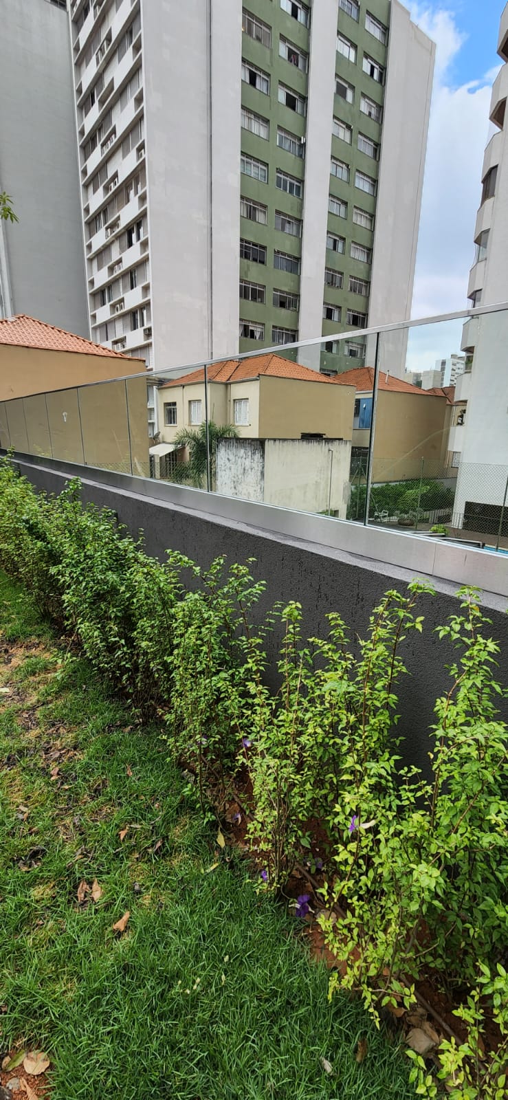 Guarda Corpo de Vidro com Inox