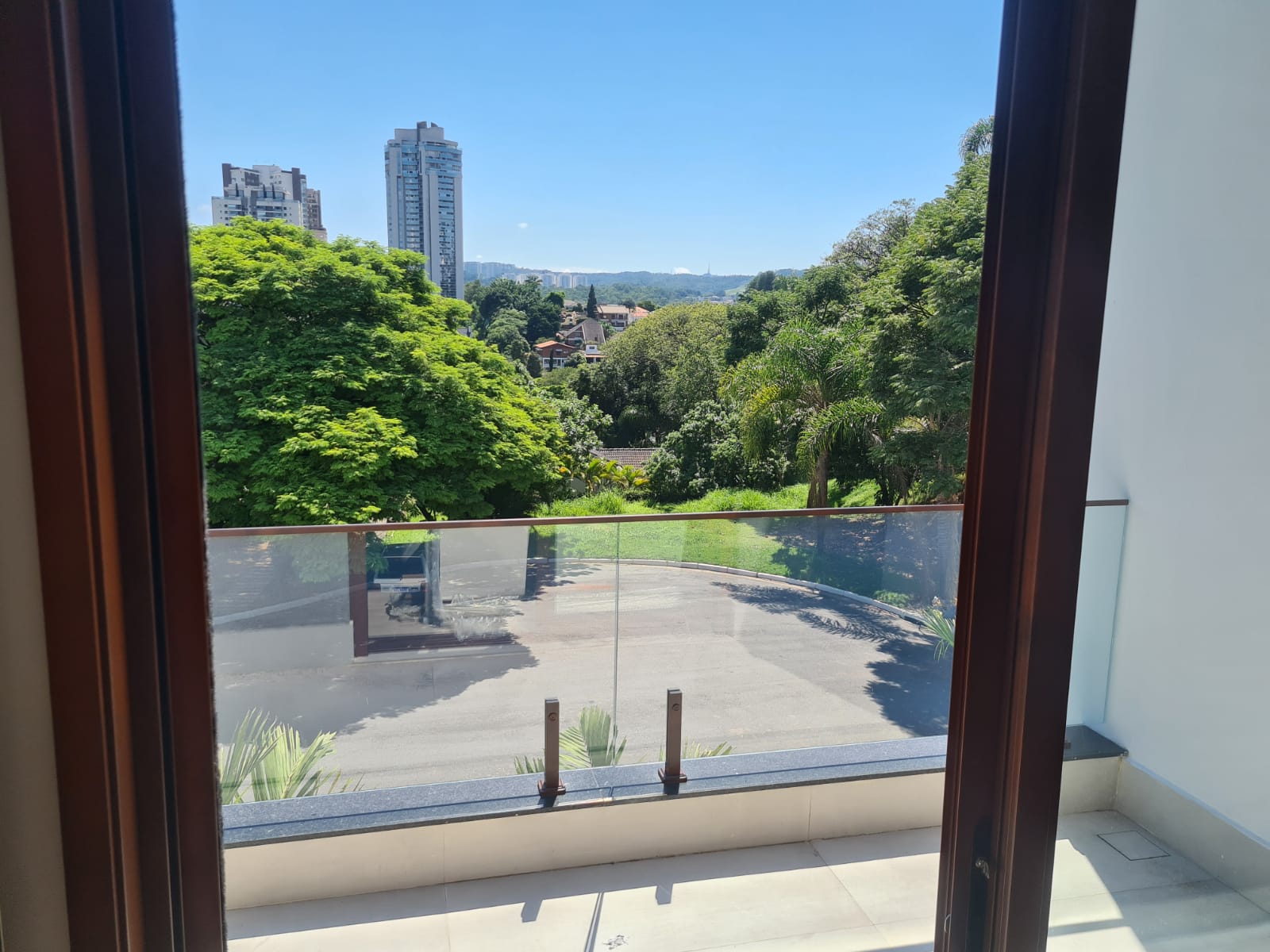 Guarda Corpo de Vidro com Inox
