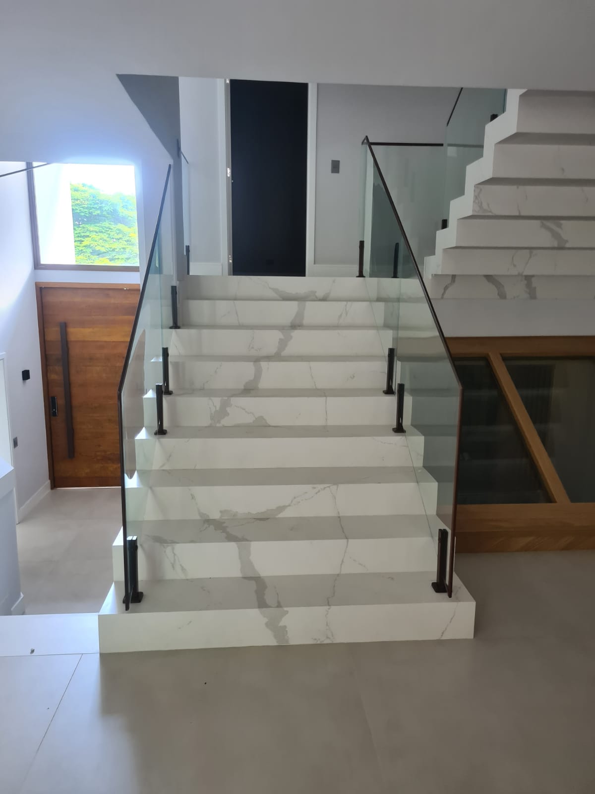 Guarda Corpo de Inox e Vidro