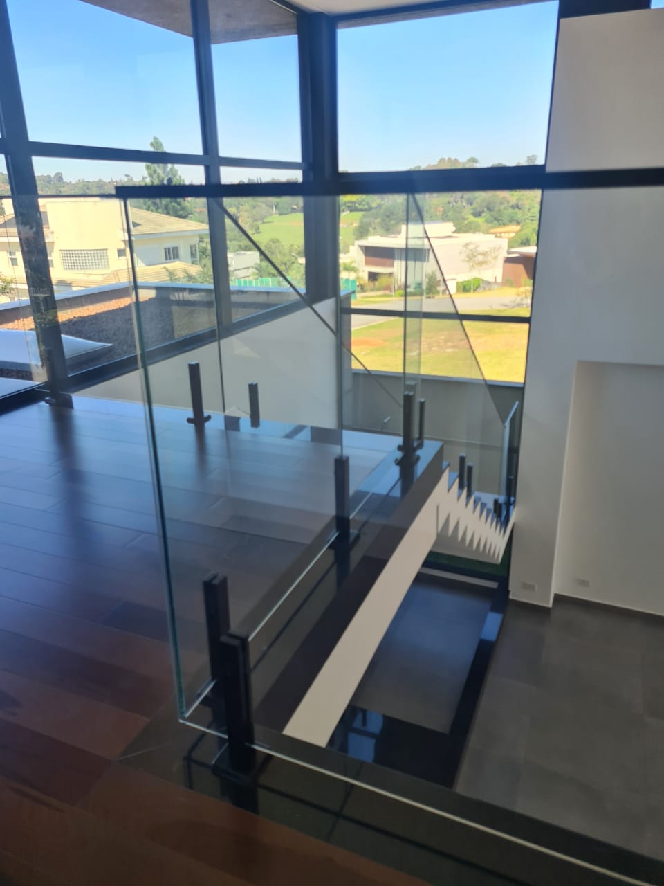 Guarda Corpo de Inox e Vidro